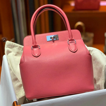 エルメスHERMES 063-HEB020YCF　2022最新入荷 ツールボックス トップハンドルバッグ トートバッグ ハンドバッグ 2way ショルダーバッグ