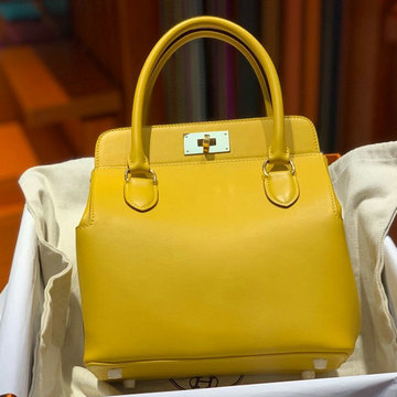 エルメスHERMES 063-HEB020JHY　2022最新入荷 ツールボックス トップハンドルバッグ トートバッグ ハンドバッグ 2way ショルダーバッグ