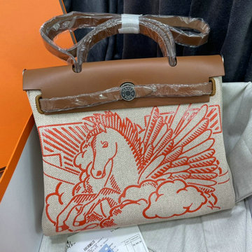 エルメス HERMES 063-HEB31BFMCZ　2022年最新入荷 エールバッグ トップハンドルバッグ トートバッグ 2way ショルダーバッグ 男女兼用 ビジネスバッグ