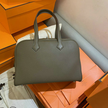 エルメス HERMES 063-HEB18002DH　2022年最新入荷 プリュム ハンドバッグ カーフレザー トートバッグ トップハンドルバッグ ハンドバッグ レディース メンズ