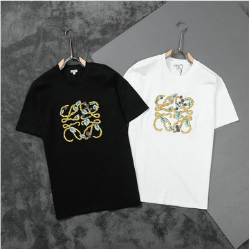 商品名称：ロエベ LOEWE MS-TDLE22003　2022年春夏最新入荷 Tシャツ ショートスリーブ スウェットシャツ 短袖 クルーネック トップス レジャーシャツ 男女兼用