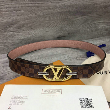 ルイヴィトン LOUISVUITTON 057-M0065G　2021年最新入荷 サンチュール 30MM ウィメンズ リバーシブル ベルト レディース用 カーフレザー