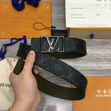 ルイヴィトン LOUISVUITTON 057-M0252FK　2022年最新入荷 サンチュール LVライン 40MM リバーシブル ベルト メンズ用 カーフレザー