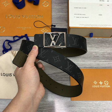 ルイヴィトン LOUISVUITTON 057-M0252FY　2022年最新入荷 サンチュール LVライン 40MM リバーシブル ベルト メンズ用 カーフレザー