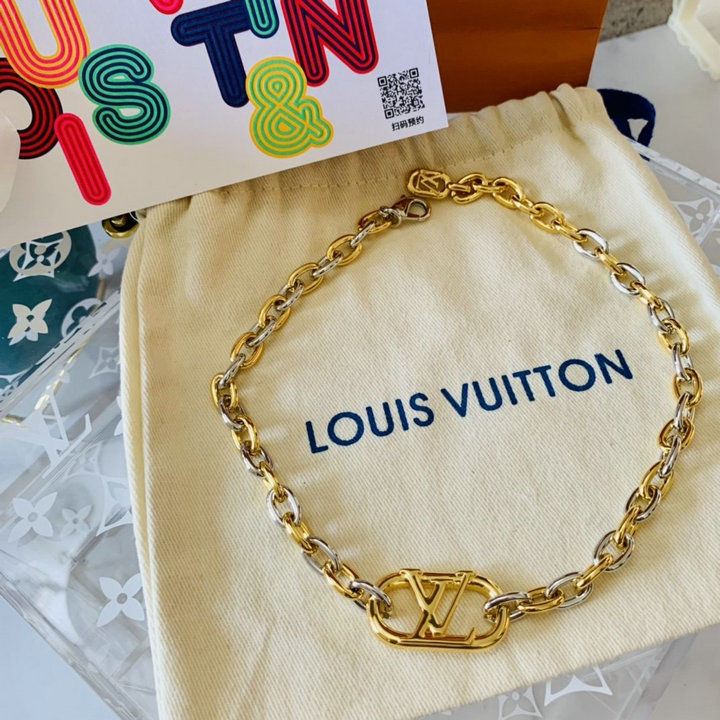 商品名称：ルイヴィトン LOUISVUITTON 057-M00593　2022年最新入荷 コリエ エブリデイ チェーンLV ネックレス LVイニシャル アクセサリー ジェリー