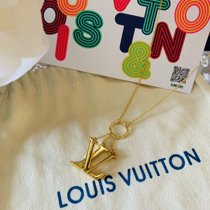 商品名称：ルイヴィトン LOUISVUITTON 057-M00597　2022年最新入荷 LV OPTIC ネックレス LVイニシャル アクセサリー ジェリー