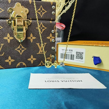 商品名称：ルイヴィトン LOUISVUITTON 057-M00368　2022年最新入荷 コリエ プティ ルイ ネックレス LVサークル モノグラム フラワーのチャーム アクセサリー ジェリー