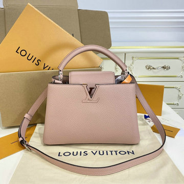 ルイヴィトン LOUISVUITTON 057-M42258　2022年最新入荷 カプシーヌ ハンドバッグ トートバッグ 2way 斜め掛け ショルダーバッグ クロスボディバッグ トリヨンレザー