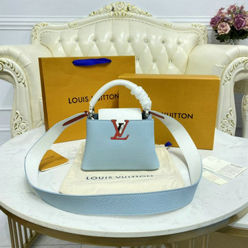ルイヴィトン LOUISVUITTON 057-M57519　2022年最新入荷 カプシーヌ MINI ハンドバッグ トートバッグ 2way 斜め掛け ショルダーバッグ クロスボディバッグ