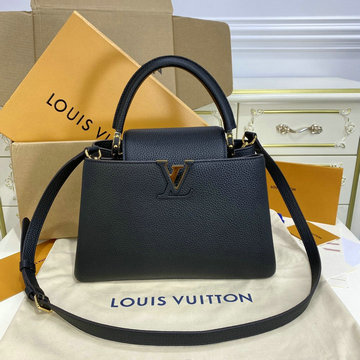 商品名称：ルイヴィトン LOUISVUITTON 057-M42259　2022年最新入荷 カプシーヌ ハンドバッグ トートバッグ 2way 斜め掛け ショルダーバッグ クロスボディバッグ トリヨンレザー