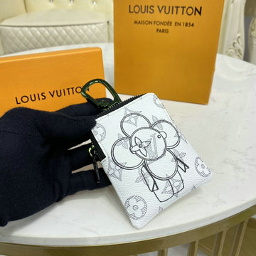 ルイヴィトン LOUISVUITTON 057-M62895B　2022年最新入荷 コインケース 小銭入れ キーケース キーホルダー バッグチャーム モノグラムエクリプスキャンパス