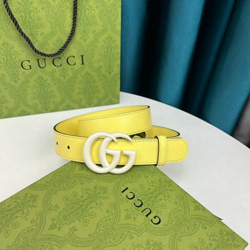 グッチ GUCCI 057-GG414516PYB　2022年最新入荷 ベルト カーフレザー ダブルGバックル 幅3cm