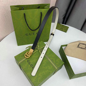 グッチ GUCCI 057-GG659418PKB　2022年最新入荷 GGマーモント リバーシブル スリムベルト レディースベルト 幅2cm カーフレザー