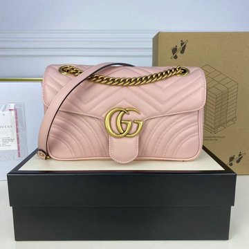 商品名称：グッチ GUCCI 057-GG443497QFH　2022年最新入荷 GGマーモント スモール 斜め掛け ショルダーバッグ クロスボディバッグ レディースかばん カーフレザー
