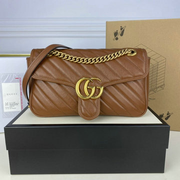 グッチ GUCCI 057-GG443497QJT　2022年最新入荷 GGマーモント スモール 斜め掛け ショルダーバッグ クロスボディバッグ レディースかばん カーフレザー