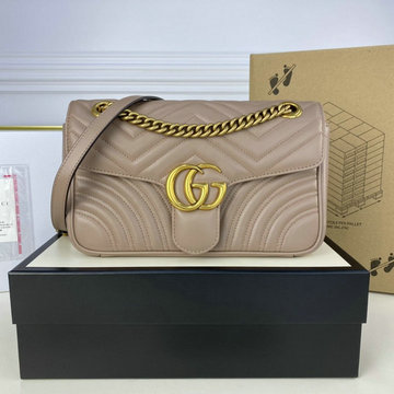 グッチ GUCCI 057-GG443497QNC　2022年最新入荷 GGマーモント スモール 斜め掛け ショルダーバッグ クロスボディバッグ レディースかばん カーフレザー
