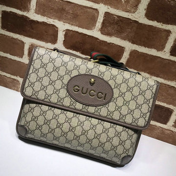 グッチ GUCCI 057-GG495654KF　2022年最新入荷 斜め掛け ショルダーバッグ メンズかばん クロスボディバッグ キャンパス カーフスキン