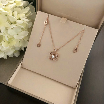 ブルガリ BVLGARI YXBL-XLBV22001　2022年最新入荷 フィオレヴァー ネックレス アクセサリー ジュエリー パヴェダイヤモンド