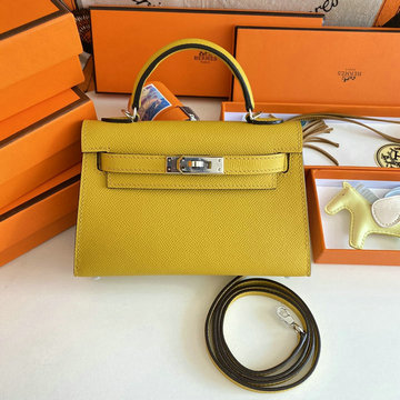 商品名称：エルメス HERMES 063-HKL19SQYHY　2022年最新入荷 ミニ ケリー トップハンドルバッグ トートバッグ ハンドバッグ 2way 斜め掛け ショルダーバッグ