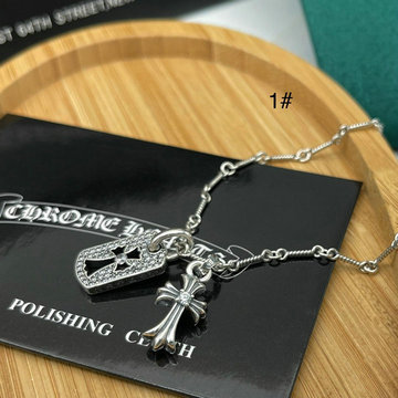 クロムハーツ Chrome Hearts YXBL-XLCM22008　2022年最新入荷 クロス ネックレス 男女兼用 チェーン アクセサリー ジュエリー
