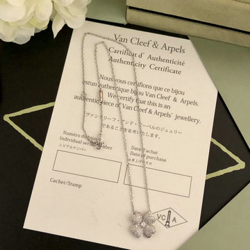 ヴァン クリーフ アーペル Van Cleef Arpels YXBL-XLVA22003　2022年最新入荷 コスモス クリップ ペンダント ネックレス ロングチェーン アクセサリー ジュエリー