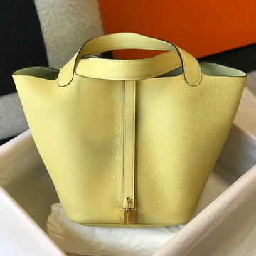 商品名称：エルメス HERMES 063-HPT18RJJY　2022年最新入荷 ピコタン バケットバッグ トートバッグ ハンドバッグ ショッピングバッグ レディースかばん