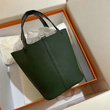 エルメス HERMES 063-HPT18RTSG　2022年最新入荷 ピコタン バケットバッグ トートバッグ ハンドバッグ ショッピングバッグ レディースかばん