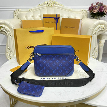ルイヴィトン LOUISVUITTON 057-M30848　2022年最新入荷 トリオ メッセンジャーバッグ 斜め掛け ショルダーバッグ クロスボディバッグ メンズかばん モノグラム