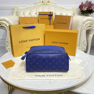 ルイヴィトン LOUISVUITTON 057-M30849　2022年最新入荷 ドップ キット 手持ちかばん 洗面具収納 ポーチ ダブルファスナー開閉式 モノグラムキャンバス