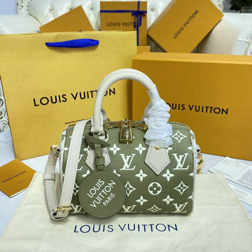 ルイヴィトン LOUISVUITTON 057-M46118　2022年最新入荷 スピーディ バンドリエール 20 ハンドバッグ 2way 斜め掛け ショルダーバッグ グレインレザー