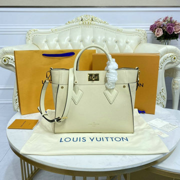 ルイヴィトン LOUISVUITTON  057-M55802 2020年最新入荷 オンマイサイド トップハンドルバッグ 2way ショルダーバッグ トートバッグ カーフレザー