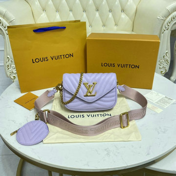 ルイヴィトン LOUISVUITTON 057-M56461Z　2022年最新入荷 ミュルティ ポシェット 斜め掛け ショルダーバッグ レディースかばん カーフレザー