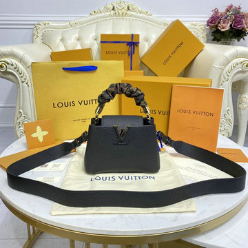 ルイヴィトン LOUISVUITTON 057-M58732　2022年最新入荷 カプシーヌ ミニ ハンドバッグ トートバッグ 2way 斜め掛け ショルダーバッグ クロスボディバッグ