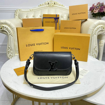 ルイヴィトン LOUISVUITTON 057-M59386　2022年最新入荷 ビュシ NM ホーボーバッグ 肩掛け ショルダーバッグ フラップバッグ レディースかばん エピレザー