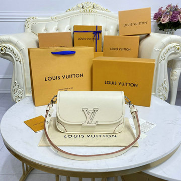 ルイヴィトン LOUISVUITTON 057-M59457　2022年最新入荷 ビュシ NM ホーボーバッグ 肩掛け ショルダーバッグ フラップバッグ レディースかばん エピレザー