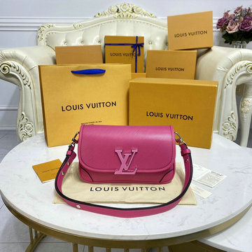 ルイヴィトン LOUISVUITTON 057-M59460　2022年最新入荷 ビュシ NM ホーボーバッグ 肩掛け ショルダーバッグ フラップバッグ レディースかばん エピレザー