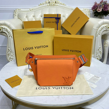 ルイヴィトン LOUISVUITTON 057-M59625　2022年最新入荷 バムバッグ NV ウェストバッグ チェストバッグ ショルダーバッグ アエログラムレザー