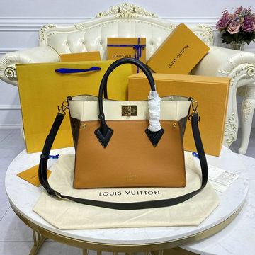 ルイヴィトン LOUISVUITTON 057-M59645　2022年最新入荷 オンマイサイド MM トップハンドルバッグ トートバッグ 2way ショルダーバッグ レディースかばん