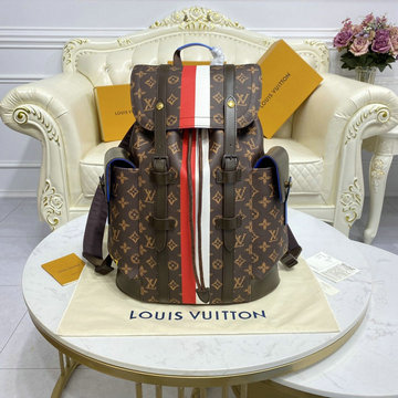 商品名称：ルイヴィトン LOUISVUITTON 057-M59662　2022年最新入荷 クリストファー PM バックパック リュックサック メンズ ディパックバッグ コーテッドキャンバス レザー