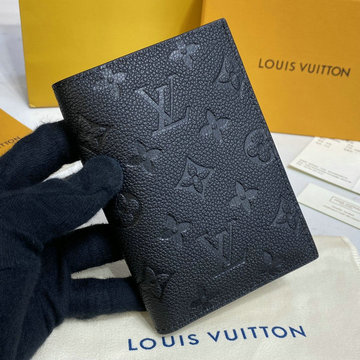 ルイヴィトン LOUISVUITTON 057-M63914　2022年最新入荷 クーヴェルテュール パスポール NM パスポートケース カードケース モノグラムアンプラントレザー
