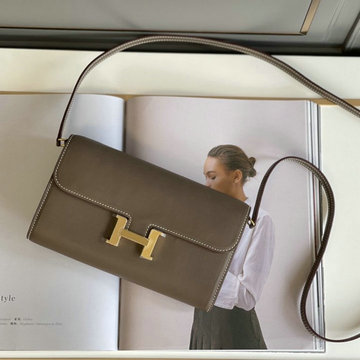 エルメス HERMES 063-H709SFJDH　2022年最新入荷 コンスタンス ポケット 斜め掛け ショルダーバッグ ロングウォレット クロスボディバッグ レディースかばん