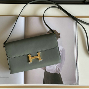 エルメス HERMES 063-H709SFJXG　2022年最新入荷 コンスタンス ポケット 斜め掛け ショルダーバッグ ロングウォレット クロスボディバッグ レディースかばん swift革