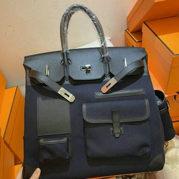 商品名称：エルメス HERMES 063-HCA40BPQBK　2022年最新入荷 Haut-a-Courroies HAC40 トップハンドルバッグ トートバッグ ハンドバッグ レディースかばん キャンパス
