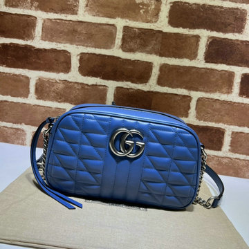 グッチ GUCCI 057-GG447632PLS　2022年最新入荷 GGマーモント スモール 斜め掛け ショルダーバッグ クロスボディバッグ レディースかばん カーフレザー