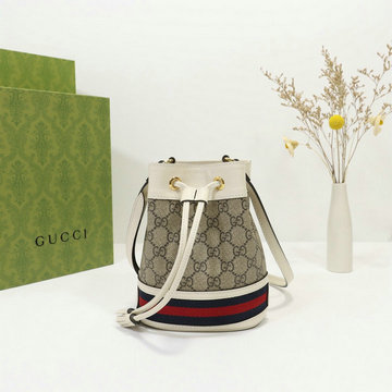 グッチ GUCCI 057-GG550620BBS　2022年最新入荷 オフィディア GG ミニ バケットバッグ 斜め掛け ショルダーバッグ ドローストリングバッグ キャンパス