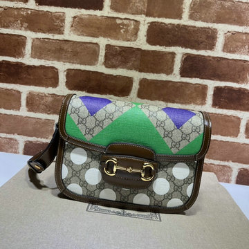 商品名称：グッチ GUCCI 057-GG602204BPSK　2022年最新入荷 ホースビット 1955 斜め掛け ショルダーバッグ クロスボディバッグ レディースかばん