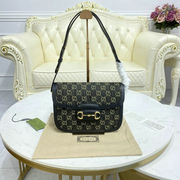 グッチ GUCCI 057-GG602204NBK　2022年最新入荷 ホースビット 1955 斜め掛け ショルダーバッグ クロスボディバッグ レディースかばん