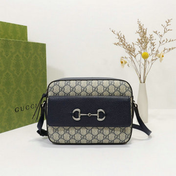 グッチ GUCCI 057-GG645454BLK　2022年最新入荷 ホースビット 1955 スモール 斜め掛け ショルダーバッグ カメラバッグ クロスボディバッグ カーフレザー