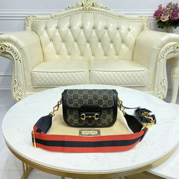 グッチ GUCCI 057-GG658574NBK　2022年最新入荷 ホースビット 1955 ミニバッグ 斜め掛け ショルダーバッグ フラップバッグ クロスボディバッグ レディースかばん