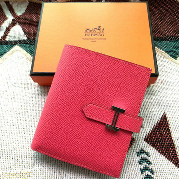 エルメス HERMES 063-HES20003SYCF　2022年最新入荷 ベアン コンパクト 二つ折り短財布 ショートウォレット 札入れ 小銭入れ カードケース ヴォーエプソン